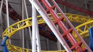The Mindbender- West Edmonton Mall's roller coaster *HD*