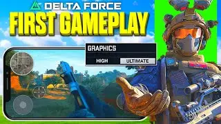 I Finally Played DELTA FORCE MOBILE Operation Mode 🤯 Better Than Battelroyale? | Hindi