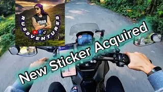 Acquired my new sticker design from Ligas Budget Print