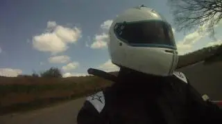 One handed bandit karting at stretton.
