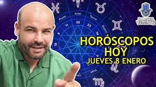 HOR&Oacute;SCOPO HOY JUEVES 8 ENERO 2026 #ramsesvidente #horoscopodehoy