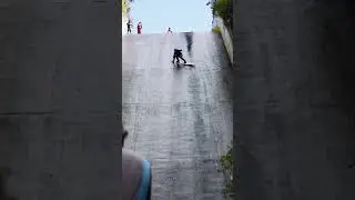 Surfing on concrete hurts! #shorts