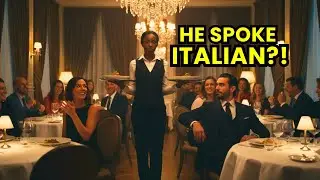 Mafia Boss Insults Waitress in Italian&mdash;Black Ceo Answers Perfectly, Exposing His Secret