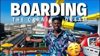BOARDING THE CARNIVAL DREAM + Cruising duck challenge to win FREE CRUISE