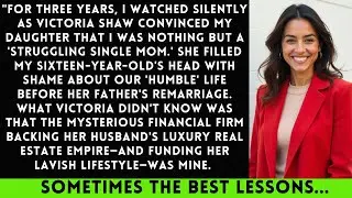 My Ex's New Wife Turned My Daughter Against My 'Poor' Background&mdash;Until She Discovered Who Really...