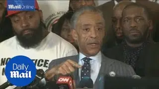 Sharpton slams grand jury process after Ferguson shooting - Daily Mail