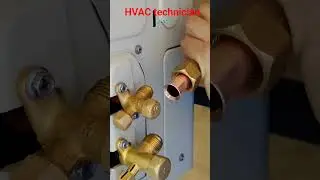 Flaring Copper Pipe  Connecting AC Unit#accircuits