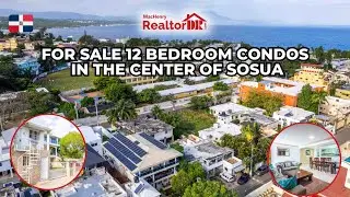 FOR SALE - PERFECT AIRBNB INVESTMENT  - 12 CONDOS IN THE CENTER OF SOSUA, DOMINICAN REPUBLIC 🌞 🏝️