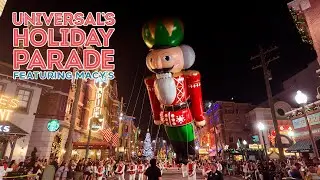 Universal's Holiday Parade Featuring Macy&rsquo;s 2025 | FULL 4K Parade POV (Opening Weekend)