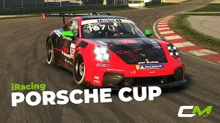Porsche Cup Test auf Daytona - Teststream iRacing