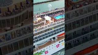 Norwegian Sky cruise ship sailing Miami #shorts
