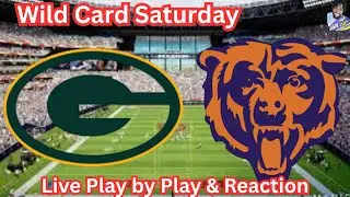 Packers vs Bears Live Play by Play & Reaction | NFL Wild Card Round | Post Game SHOW 📱