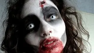 Easy Zombie make up / Maquillage de zombie facile