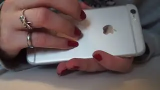 *ASMR* iPhone Unboxing! whisper, tapping etc.