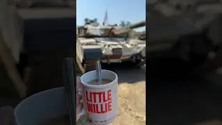 How to make a cup of tea in a tank!   #thetankmuseum #tea #british #tank