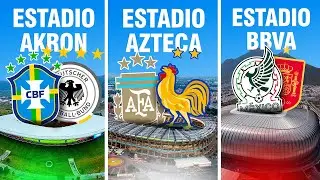 &iexcl;OFICIAL! ESTOS son LOS 13 PARTIDOS que SE JUGAR&Aacute;N EN M&Eacute;XICO en el MUNDIAL &iexcl;LOCURA EN EL AZTECA!😍🏟️