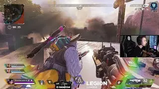 SEASON 5 RANKED - TRIO WITH THEKINE & FUNFPS (APEX LEGENDS) | TannerSlays
