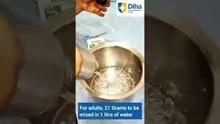 How to mix ORS?