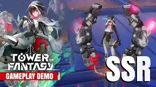 Tower Of Fantasy - Lyra Gameplay Demo - NEW SSR Character Trailer