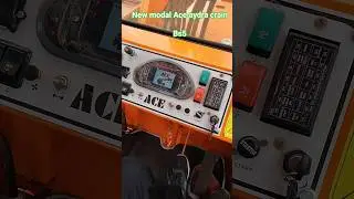 new modal Ace hydra bs5 crain #haryanvisong #song #automobile #excavator #heavyequipment #miniexca