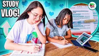 STUDY VLOG REALZÃO COM MINHA AMIGA - NARRADO ❤️