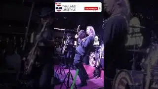 Live Rock Performance &ndash; Lam Morrison's birthday - Smoke on the water #cover #thailand #event #shorts