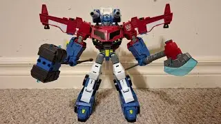 Transformers DNA DK54 Animated Optimus Prime upgrade kit review