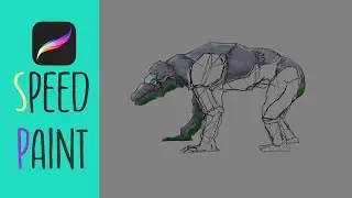 SPEED PAINT| РИСУЮ ФЭНТЕЗИ-СУЩЕСТВ