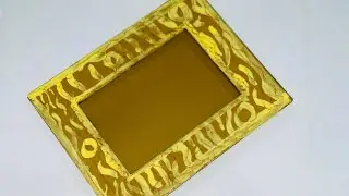 How to make cardboard photo frame |Art Attack