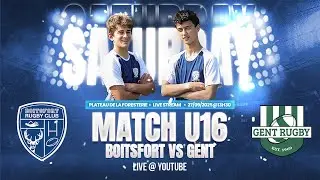 Boitsfort vs Gent - U16 - Live (27-09-2025)