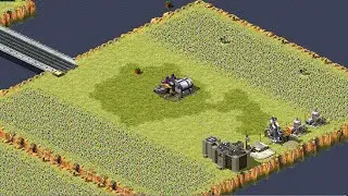 Red Alert 2 | Yuri's Revenge | 7 vs 1 - rush impossible - Germany