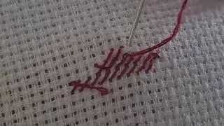 Техника вышивки идеальной изнанкой