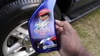 meguiar's tech wax 2.0 gives insane gloss & protection on dark paints