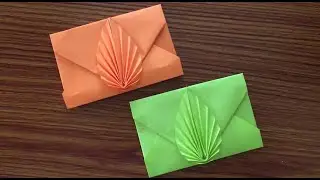 DIY Paper Envelope / Paper Crafts / DIY Crafts / Easy to make || Dev&rsquo;s Creative