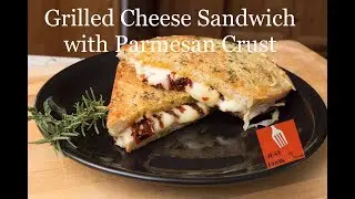 Best Parmesan Crusted Grilled Cheese