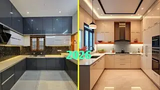 150 + किचेन के modern design 2026 Latest kitchen ke colour ke new ideas with price 