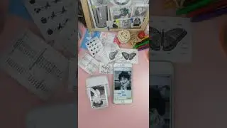inkless printer for school, students, study, notes, stickers, scrapbook, journal #study