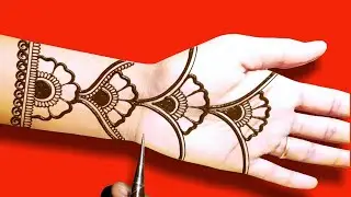 full hand bridal mehndi design||traditional front hand wedding mehndi design||latest full hand mehnd