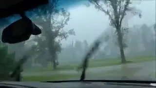 Hail Storm Warba Mn Dad's Day 2016