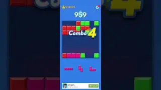 Errou uma pe&ccedil;a e perdeu tudo no Block Blast! #blockblast