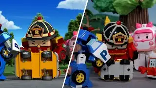 Há um Incêndio na estação de Gasolina│POLI Na Vida Real│Robocar POLI TV Português