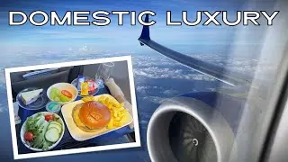 United 737 MAX 8 FIRST CLASS Experience from BWI to LAX!