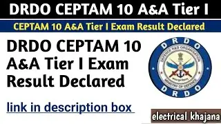 DRDO CEPTAM 10 A&A Tier I Exam Result Declared#DRDO #CEPTAM Click to Check it Out ,how to check drdo