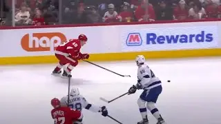 Emil Lilleberg Throws Late Hit On J.T. Compher