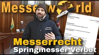 Messerrecht - Die rechtliche Situation von Messern in Deutschland – Umgangsverbot von Springmessern