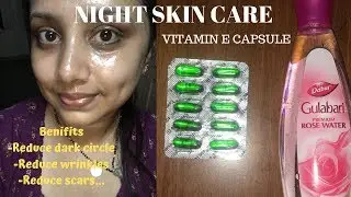 Night Skin Care Routine | Vitamin E Oil | Swathi #vitamin-e #nightskincare