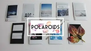 How to decorate polaroids & old film photos | diy tutorial for pictures & frames
