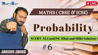 #6 Probability #solution #cbse #isc #icse #avss #learnovit #class12 #ncert ##abhisheksir