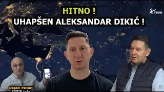 Nemanja &Scaron;arović i Srđan Milivojević: Hitno - uhap&scaron;en Aleksandar Dikić!  Upali mu u kuću pred decom!