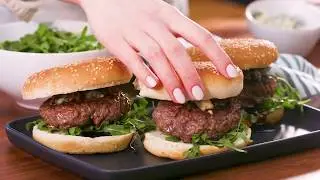 Prosciutto and Blue Cheese Burger